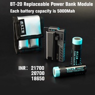 Hot 🔥BT-20 Wingman MK-2 Powerbank fuer 21700 Replaceable mobile power module 可换电移动电源模组/可换电充电宝