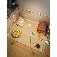 Pet Fence Transparent Ornamental Hamster Rabbit Fence Large Indoor Dedicated Cat Dog Fence Free Asse