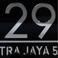 [Screw/Tape] 3D House Number Plate Double Layer Nombor Rumah Acrylic Nombor Plate Rumah Papan Tanda 