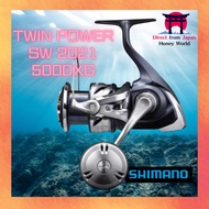 SHIMANO ORIGINAL Spinning Reel Saltwater Twin Power SW 2021 5000XG