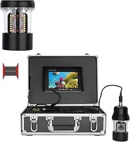 Depth Finders 7 Inch 20m/50m/100m Underwater Fishing Video Camera Fish Finder IP68 Waterproof 38 LED
