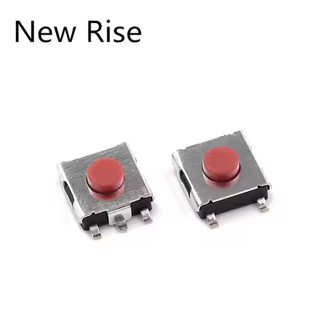 100Pcs 4Pin 5Pin Red SMD 6x6mm Tact Push Button Switch 6*6*2.5MM 6*6*3.1MM Micro switch 6x6x3.1mm 6x