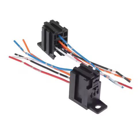 5Pin Car Relay Socket Violet Socket Car Connector Porous Car Harness Socket