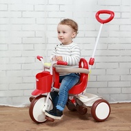 【包邮】Japan iimo generation imported children tricycle tricycle stroller bicycle 1-3 year old baby car