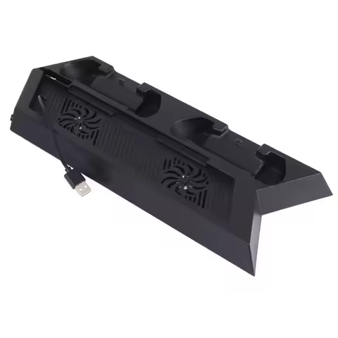 For PS4 Vertical Cooling Station Fast Controller Charger Cooling Fan & Charging Stand Vertical Coole