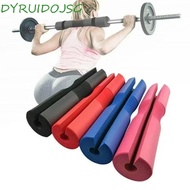 DYRUIDOJSG Foam Barbell Pad, Arc Design Foam Weight Bar Pad, Shoulders Support Comfortable Stress Re