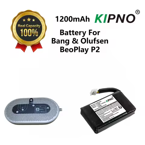 KIPNO 1400mAh Battery For Bang & Olufsen BeoPlay P2 C129D2