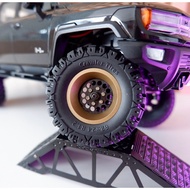 Carbon Fiber 4pcs For 1/18 TRX4M SCX24 FMS FCX18 FCX24 FX118 RC Car Climbing Aluminum Alloy Hub Whee