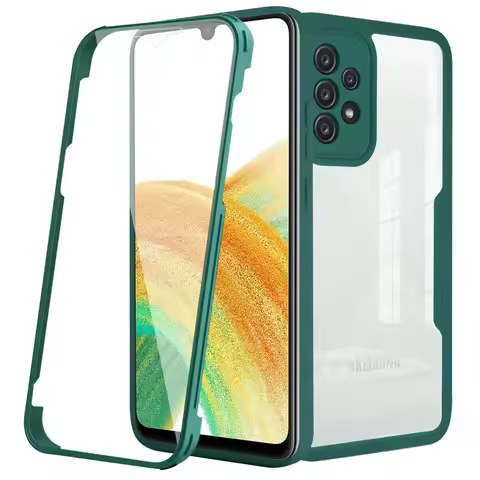 360 Full Body Front Back Protection Cover For Samsung A53 5G A52 A32 A22 A13 A33 A12 A73 A71 A51 A21
