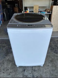 香榭二手家具*TOSHIBA東芝11公斤 直立式變頻洗衣機-型號:AW-DE1100GG -中古洗衣機-不銹鋼洗衣機