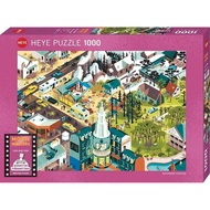 Heye | 2D Puzzle - 1000 PCS | Movie Masters  ’ Tarantino Films ’