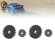 [prettyia] RC Front Rear Axle Gear Set 1/24 High Performance Modification 12T 20T Gears Upgrade Part