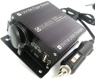 DC12V-24V至DC12V / 5A + 5V / 1A降壓轉換器和充電器DC-50CU