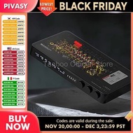 5.0 Bluetooth Processor SNR118dB Equalizer 62 Band EQ Mixer Preamp Audio Effector with 4.45 Inch Tou