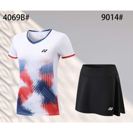 Slim Anti-Wrinkle Athletic Training Kit – Ultra-Light Stretch Soft T-Shirt & Shorts Set for Badminto