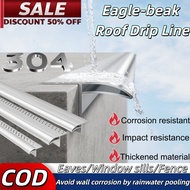 Aluminum alloy Eaves Drip Edge - roof eaves water guide strip waterproof anti-crack