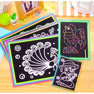 [SG SELLER] Kids Birthday Goodie Bag Sand Art and Scratch Art fun activities art and craft Children’s day