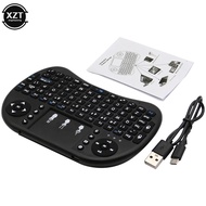 I8 2.4Ghz Wireless Keyboard Backlight Air Mouse Remote Control Touchable Handheld For Smart TV Box Desktop PC 7 Color