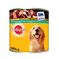 (พร้อมส่ง) อาหารสุนัขเปียก Pedigree สุนัข รสสตูไก่ตับ 700ก. ลัง 12x700 กรัม