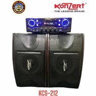 Konzert Kcs-212 todooke speaker system set 2way speakers b reflex