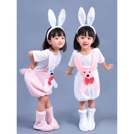 Children's Bunny Costume Children's Day Costume Bunny Good Cartoon Style Kindergarten Animal Costume