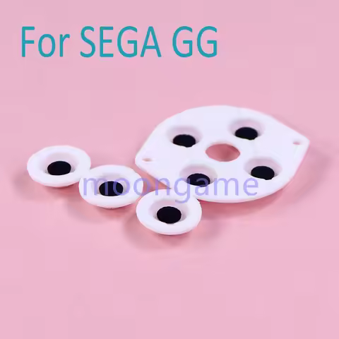 1set Button Conductive Rubber Pad Replacement For SEGA Game Gear Housing for SEGA GG