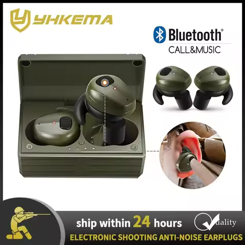 Bluetooth Electronic Shooting earmuffs EB10 Tactical Earplugs Ear Protection Anti-noise Earbuds for 