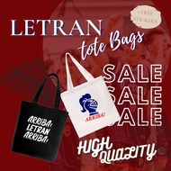 LETRAN HIGH QUALITY TOTE BAGS : Colegio de San Juan de Letran