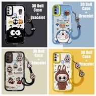 Casing Samsung A17 Casing Samsung f17 Casing Samsung m17 Casing Compatible with 3D Doll Cool Cartoon