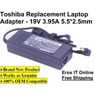 Toshiba 75W 19V 3.95A 5.5 * 2.5mm Charger Power Adapter for A105 A100 L450D L745 L645D C665 M60 M65 