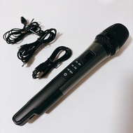 （包郵）全新 無線咪 麥克風 家庭KTV 咪高峰 手機K歌神器 連充電線耳機