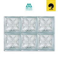 PROMO! GLASS BLOCK MULIA / GLASS BLOK KACA 1 DUS (6 BUAH)