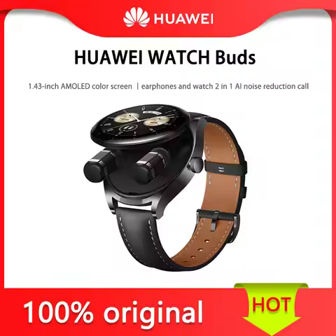 HUAWEI WATCH Buds Chinese version 1.43-inch AMOLED color screen earphones and watch 2 in 1 AI noise 