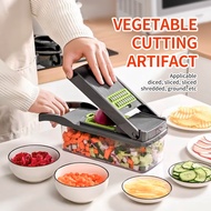 16-In-1 Vegetable Cutter Multi-Functional Food Chopper Patato Slicer Veggies Processor Garlic Choppe