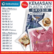 Opp Plastic Seal Plastic Clothes Packaging Plastic Packaging Bread Wrap