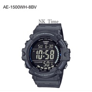 Casio Watch AE-1500WH-8BV Men Youth Digital Sports Big Case AE-1500WH-8B AE-1500WH-8 AE-1500WH AE150