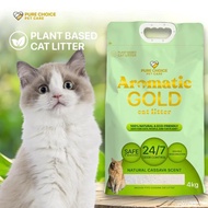 Aromatic Gold Natural Cassava Cat Litter 5L / 4kg