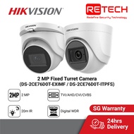 [Retech] HIKVISION 2MP  Fixed Turret Camera DS-2CE76D0T-EXIMF/DS-2CE76D0T-ITPFS