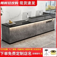 Simple Modern Reception Reception Counter Cash Register Front Counter Bar Counter Commercial Can Cer