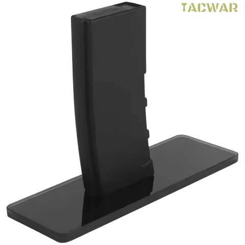 Display Stand AR 15 Style for M4 and AR15 (AEG) ABS Decorative Magazine Glass Base Rifle Stand for H