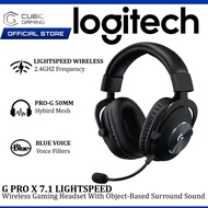 LOGITECH G PRO X WIRELESS LIGHTSPEED GAMING HEADSET WITH 50MM PRO-G DRIVERS / OBJECT BASED SURROUND 
