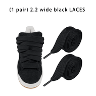 1 Pair Thick Flat Wide Shoelaces Replacement, Suitable For Sports Shoes (Multiple Colors/Plastic Agl
