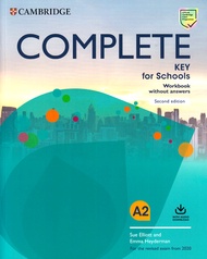 CAMBRIDGE COMPLETE KEY FOR SCHOOLS (WORKBOOK WITHOUT ANSWERS) (2nd ED.)  BY DKTODAY