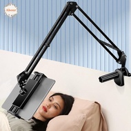 AHOUR Desktop Phone Mount Stand, Long Arm 360° Rotating Bed Tablet Stand, Lazy Bracket Universal Ste