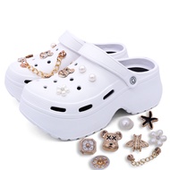 FENTINA Sandal Kodok Dewasa Wanita Kekinian Sandal Fuji Sandal Baim Wedges Anti-selip Sandal Jelly