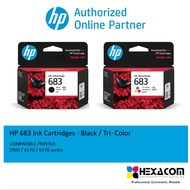 HP 683 Ink Cartridges for HP DeskJet 2988 / 2989 / 6170 / 6570 Printer