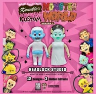 全新（散放）headlock 盲盒 HEADLOCK STUDIO X HOW2WORK MONSTER WORLD SERIES 3 第3代 headlockstudio 盲盒