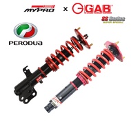 PERODUA MYVI/ALZA/VIVA ~ GAB SS Series Hi Lo Soft Hard Adjustable Absorber / Suspension