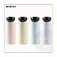 Authentic Montigo Limited Edition Marshmallow Ace Bottle Mega (950ml/32oz)Stainless Steel,Temp reten