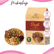 [Cheaper Snack] Biscotti mix 3 Flavors: Vanilla, Green Tea, Delicious Chocolate For Pregnant Mothers KL 100gr